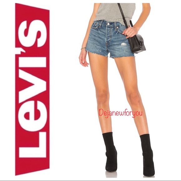 Levi's Pants - Levi's High-Rise Wedgie Cutoff Shorts
